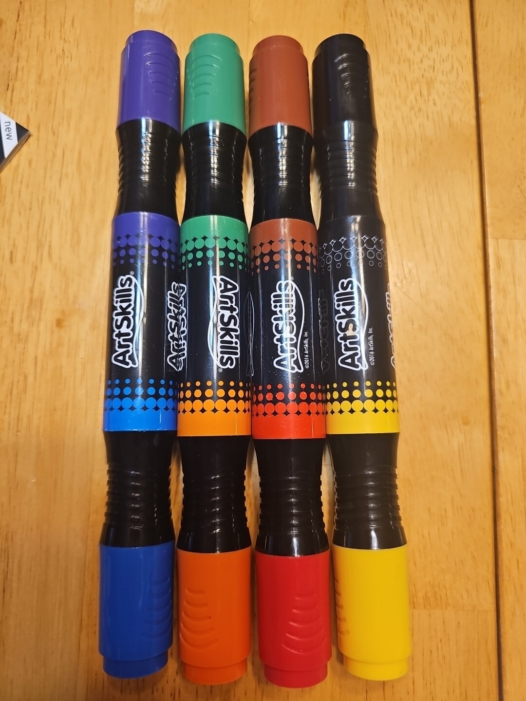 POSTER MARKERS Artskills PA-4602 4 Dual-Ended Markers 8 Colors