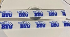 BYU Cougars Brigham Young University 7/8" Grosgrain Ribbon