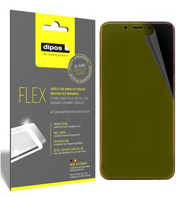 3x Xiaomi Mi 6X Hatsune Miku Schutzfolie Folie, 100% Displayabdeckung, dipos