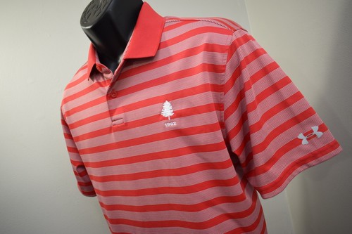Polo de golf Under Armour rayé HeatGear ample performance manches courtes hommes grand - Photo 3/9