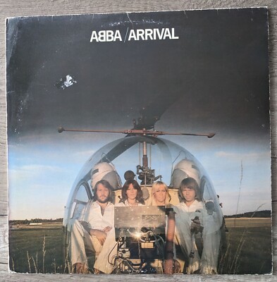 ABBA-ARRIVAL-Vinyl LP-UK early press-S EPC 86018 A5/B6 VG+ orange label