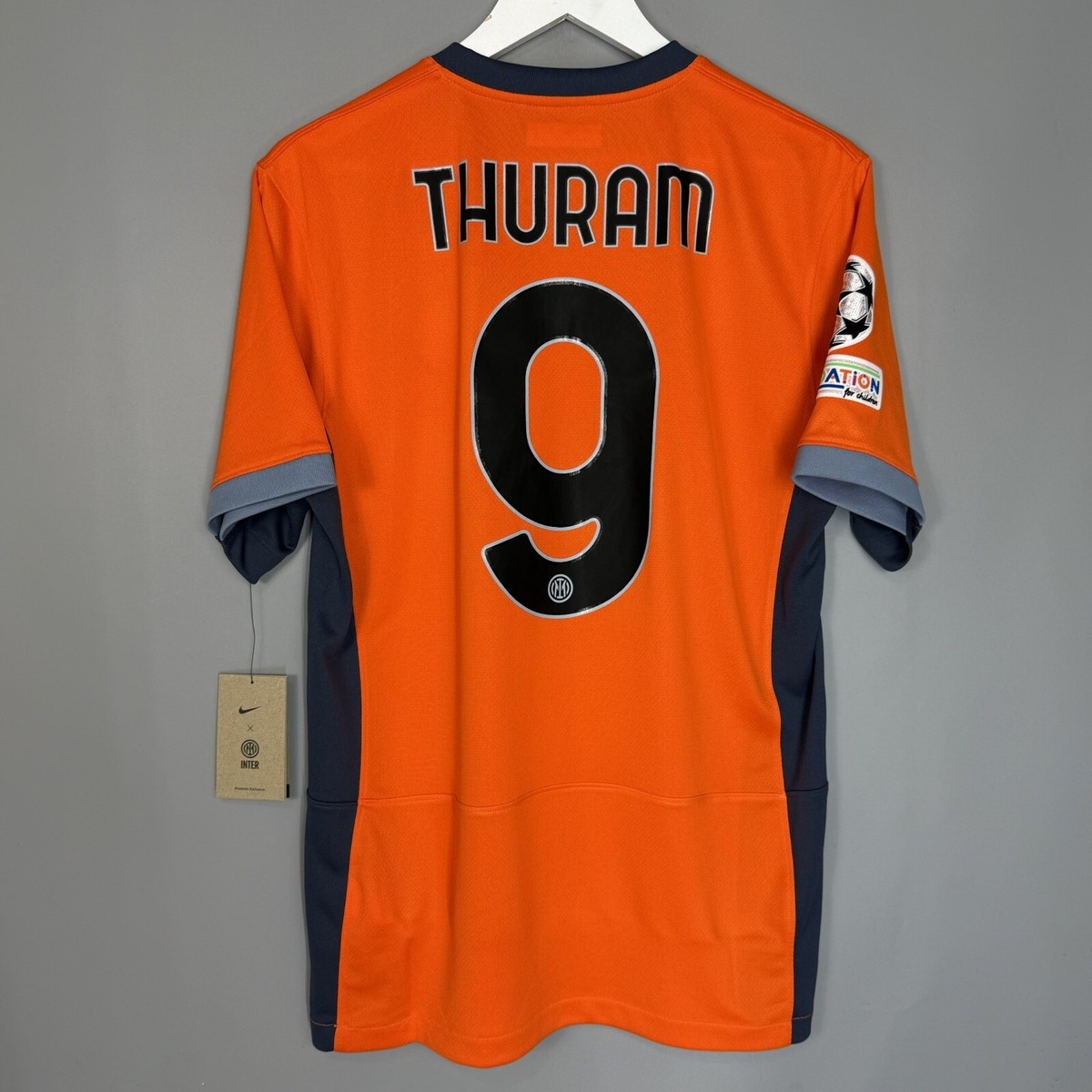 NWT INTER MILAN 2023 2024 THIRD SHIRT JERSEY MAGLIA TURTLES NINJA