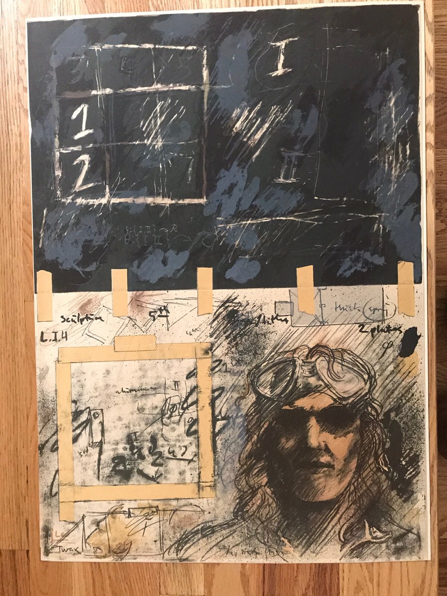 【中古】 A Story of Hurt DanishDaycare Vintage 1973 Copenhagen Denmark artist IVAN EDELING Litho