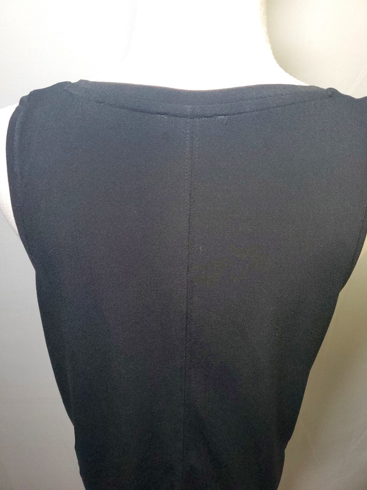 Express Solid Black Slinky Stretchy Sleeveless V-… - image 5