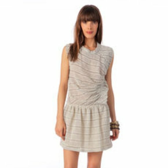 IRO Paris Cream Ivory Janis Dress Size M