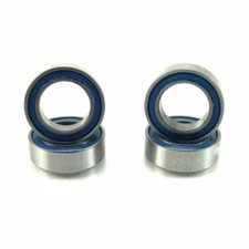 TRB RC 5x8x2.5mm Precision Ball Bearings ABEC 3 Rubber Sealed BLU (4)
