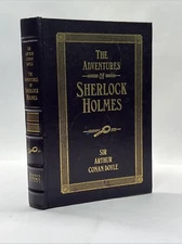 THE ADVENTURES SHERLOCK HOLMES ARTHUR CONAN DOYLE LEATHER 1995 Barnes Noble *