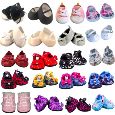 TEDDYBÄR OUTFIT KLEIDUNG - Schuhe - 16''/40 cm BAUEN SIE EINEN TEDDYBÄREN