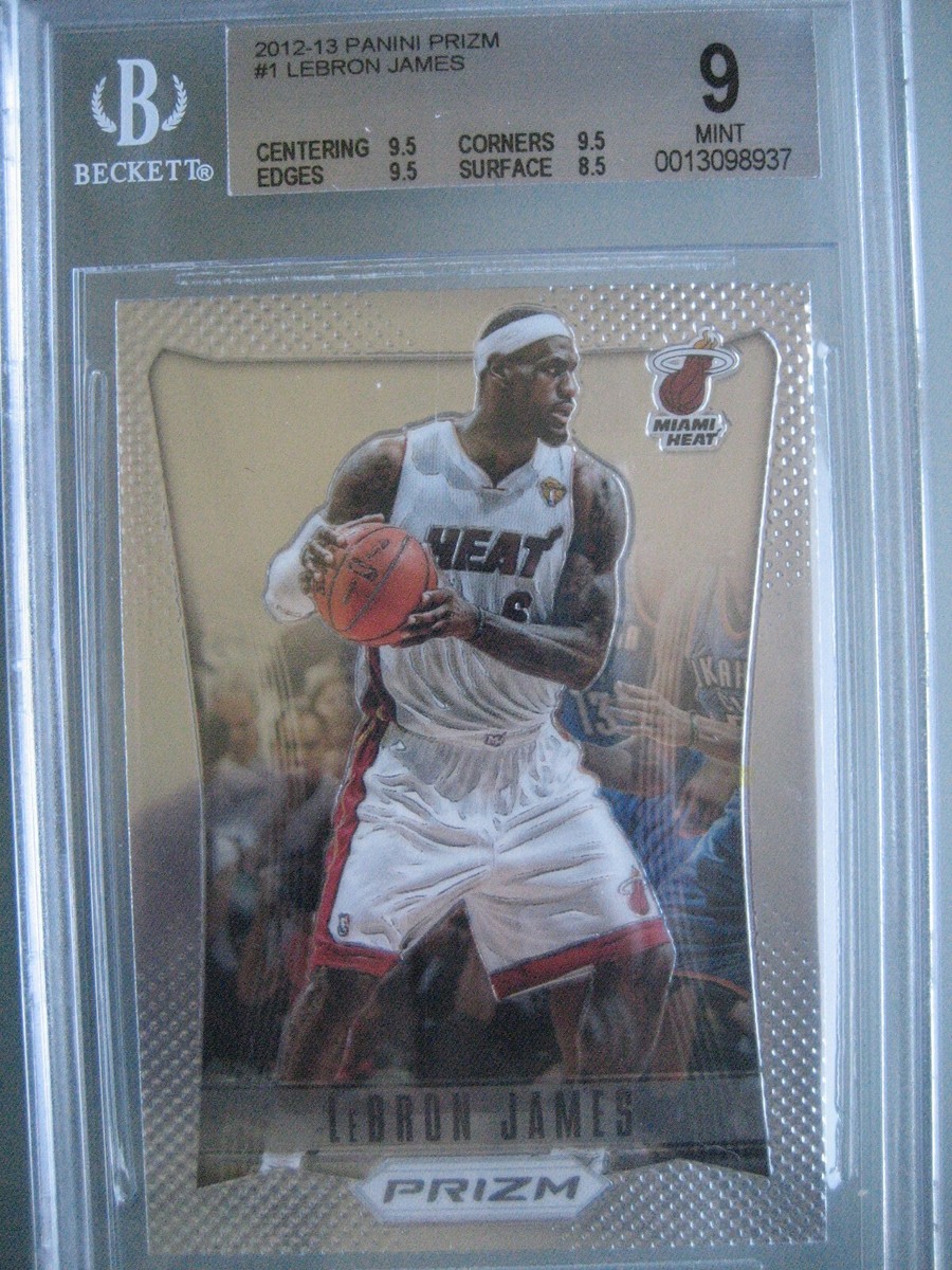 その他 PSA 9 2012-13 Panini Prizm LeBron James 2012-13 Panini Prizm #1 Lebron James BGS 9 Mint (0.5 away