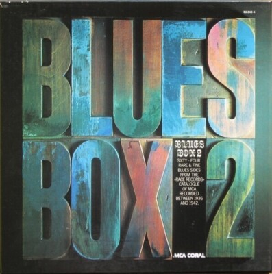 The Washboard Band, Rosetta Crawford a.o. Blues Box 2 NEAR MINT Vinyl LP-Box