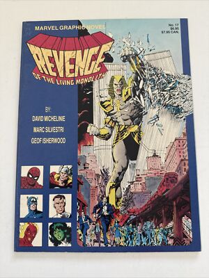 MARVEL GRAPHIC NOVEL #17 WTC Living Monolith 1985 1st APOCALYPSE