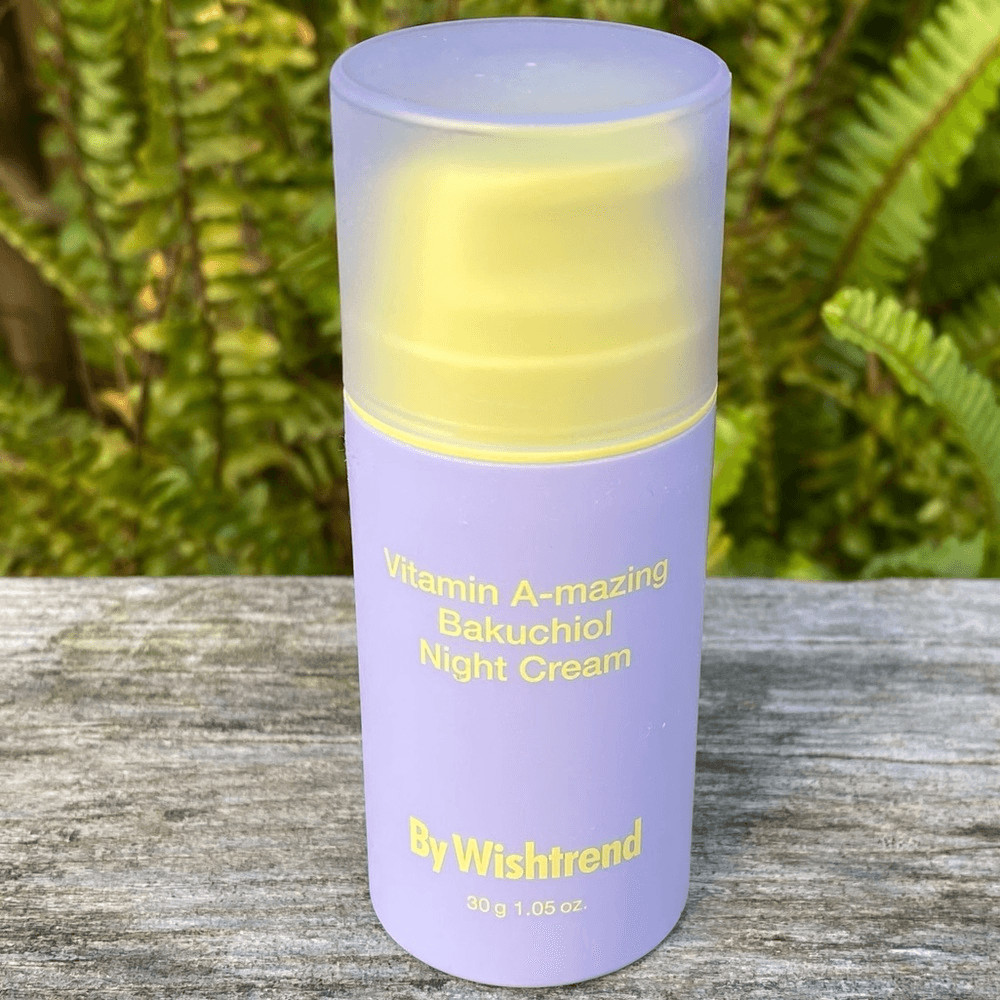 NIB New By Wishtrend Vitamin A-mazing Bakuchiol Night Cream 1.05 oz/30g Skincare
