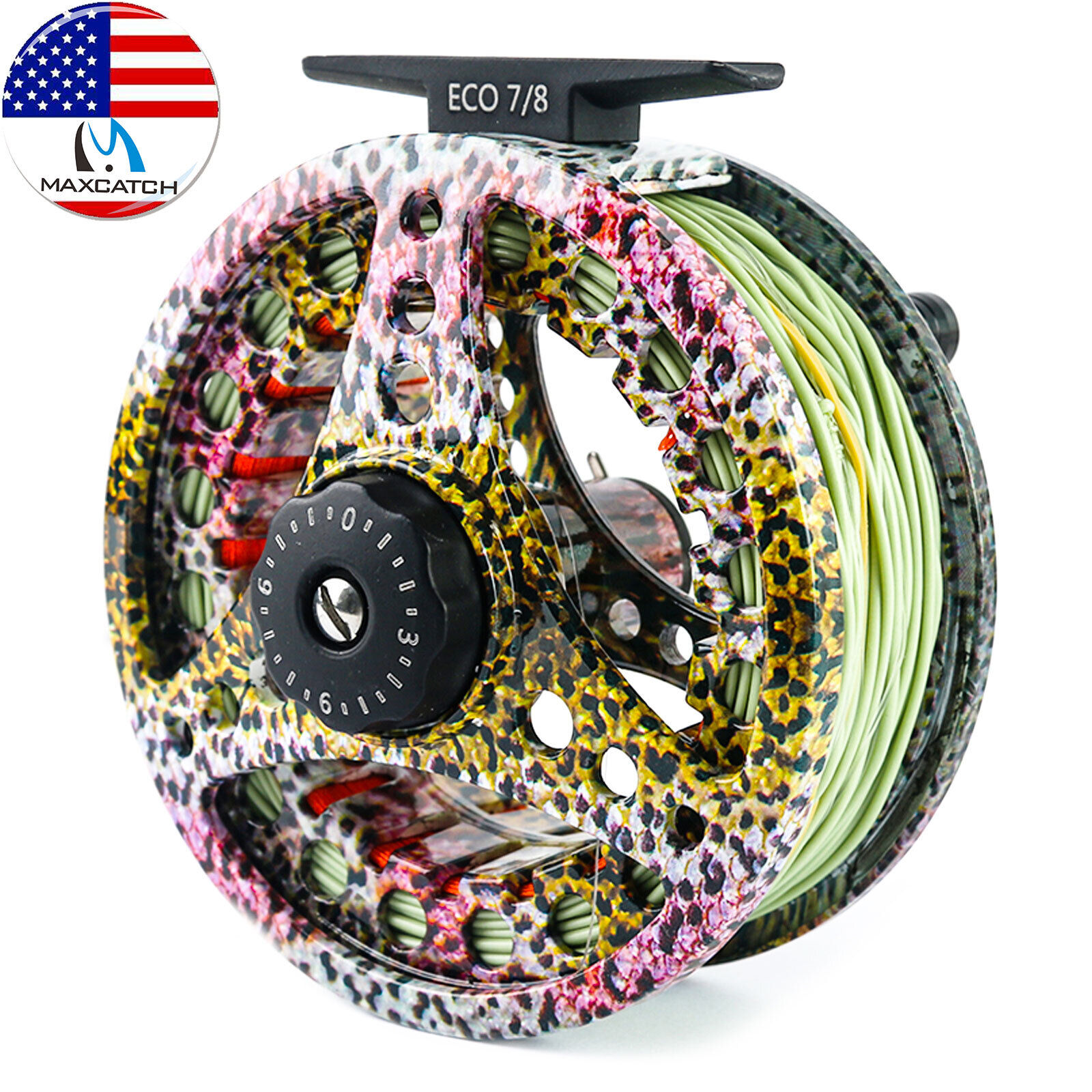 Maxcatch 3/4 5/6 7/8wt Pre-Loaded Fly Fishing Reel with Fly Line