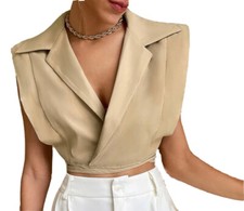 Wrap Tie Back Blouse