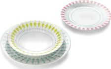 GUZZINI- Servizio Piatti Tavola Festa Glam Servizio tavola 18 pezzi