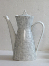 Rosenthal Form 2000 Seidenbast grau / große Kaffeekanne Höhe 25 cm