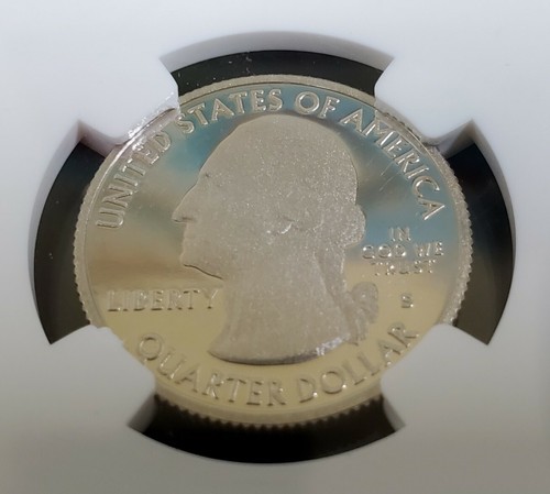 2010 S Clad 25c Yellowstone NP State Quarter-NGC PF69 Ultra Cameo - Picture 2 of 4