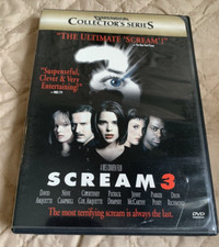 Scream 3 Collector's Series DVD W/CASE/ same day shipping/ VG