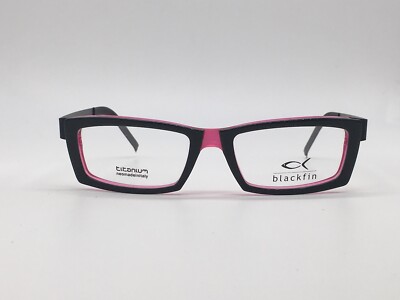 Blackfin Brille Damen Schwarz  Pink Rechteckig  TITAN Sark BF608