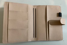 Handmade Genuine Saffiano Leather Notebook Journal Cover A5