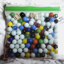 Vintage Lot of Chinese Checkers Marbles Replacements - 160 Marbles