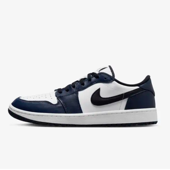 Кроссовки для гольфа Nike Air Jordan 1 в стиле ретро на низком ходу Midnight Navy (DD9315-104)