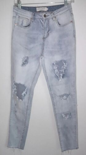 Great Smoky Jeans Women 5 / 6 Blue Distressed High