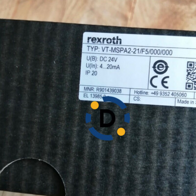 New Rexroth R901439038 VT-MSPA2-2X/F5/000/000 amplifier