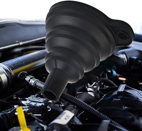 Imbuto motore Auto universale Silicone liquido imbuto rondella cambio fluido 1PZ - Foto 3 di 3