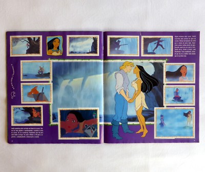 DISNEY POCAHONTAS STICKER ALBUM complete PANINI | eBay