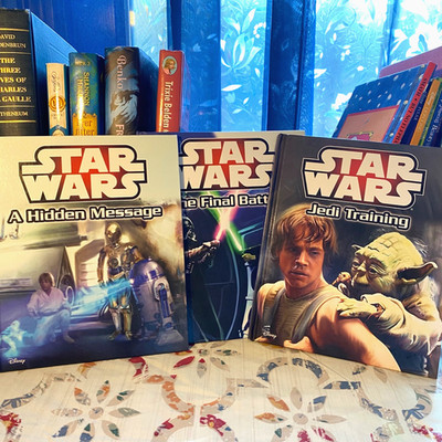 Lot of 3 Star Wars books for Me Reader (books only) Good Condition