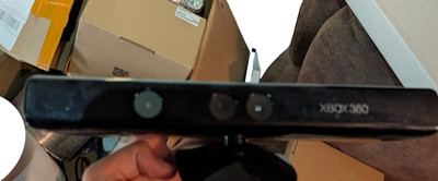 Official Microsoft Xbox 360 Kinect Connect Motion Black Sensor Bar Model: 1414