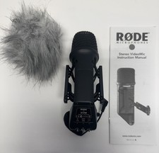 Rode Stereo VideoMic SVM N3594 Pro Stereo Microphone for DSLR Cameras TESTED