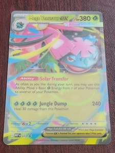 Mega Venusaur ex 013 Black Star Promo Jumbo Card
