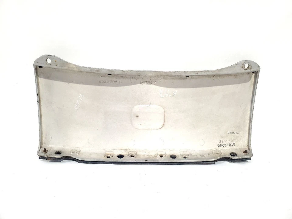 Nissan 300ZX 1990 1996 OEM panel central plateado Foto 4 de 4