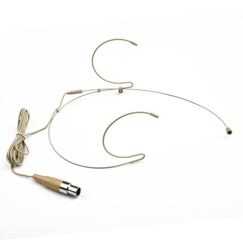 Mini XLR 4Pin TA4F Head Worn Dual Earhook Headset Microphone For SHURE Accessory - Picture 5 of 12
