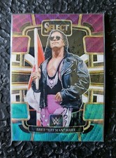 2024 Panini Select WWE - Concourse Bret "Hit Man" Hart Tri-Color Prizm WCW WWF 
