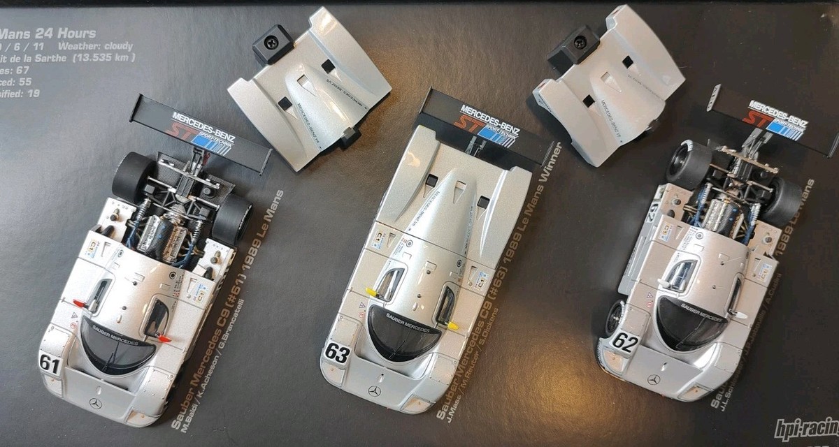 HPI Racing Sauber Mercedes C-9 1989 Le Mans Special Set 1:43 | eBay