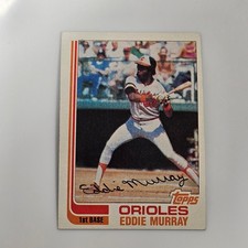 Eddie Murray Orioles 1982 Topps Baseball Card #390