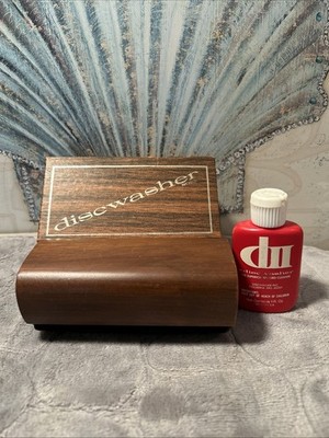 Vintage Discwasher D4 Record Care System Cleaner Vinyl Brush w/ Box - NO FLUID