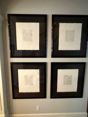 Pablo Picasso Volume I Etchings I - IIII Limited Edition with COA 