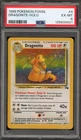 Pokemon Dragonite Fossil Unlimited Holo Rare #4 PSA 6