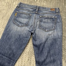 Paige Jimmy Jimmy Skinny Jeans Women  s 30 27 Blue Stretch Made in USA