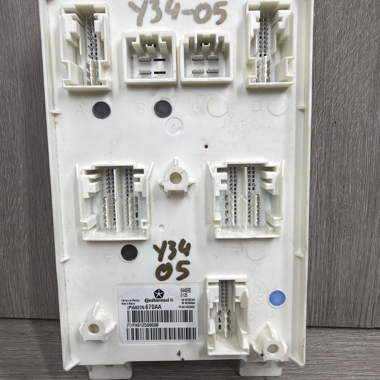 ✅  2014-2019 MASERATI GHIBLI SQ4 3.0L BODY COMOUTER CONTROL MODULE BCM BCU OEM