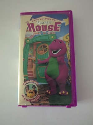 Come On Over to Barney's House Direct To Video (VHS, 2000)