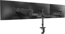 Triple Monitor Desk Mount for 17-32 Inch Screens with Gas Spring Adjustment