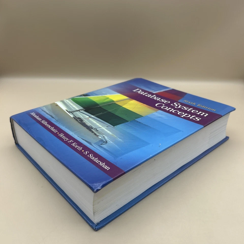 Database System Concepts Silberschatz, F. Korth, and Sudarshan 6th Ed HC Book - Image 2 of 4
