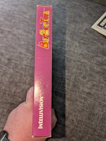 Burgertime for Intellivision CIB/Complete W/Overlays - Tested & Working!