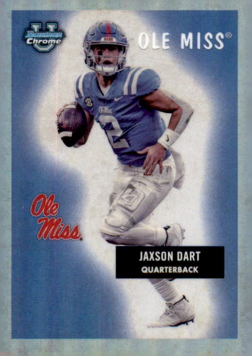 2025 Bowman Chrome U 1955 Throwback Refractor Jaxson Dart #55Bf-5