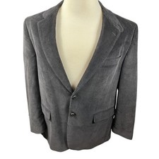 Lauren Ralph Lauren Mens Size 42R Corduroy Sports Coat Leather Elbow Patches